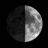 Moon age: 8 days, 2 hours, 27 minutes,57%
